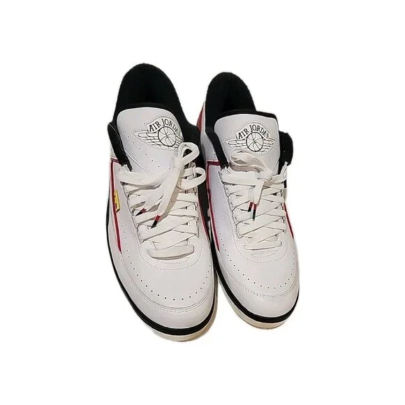 NIKE Air Jordan sz 17 Mens Sneakers 2 Retro Low Quai 54 leather basketball shoes